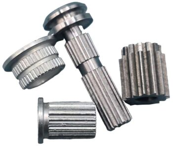 Examples of Broach Knurling