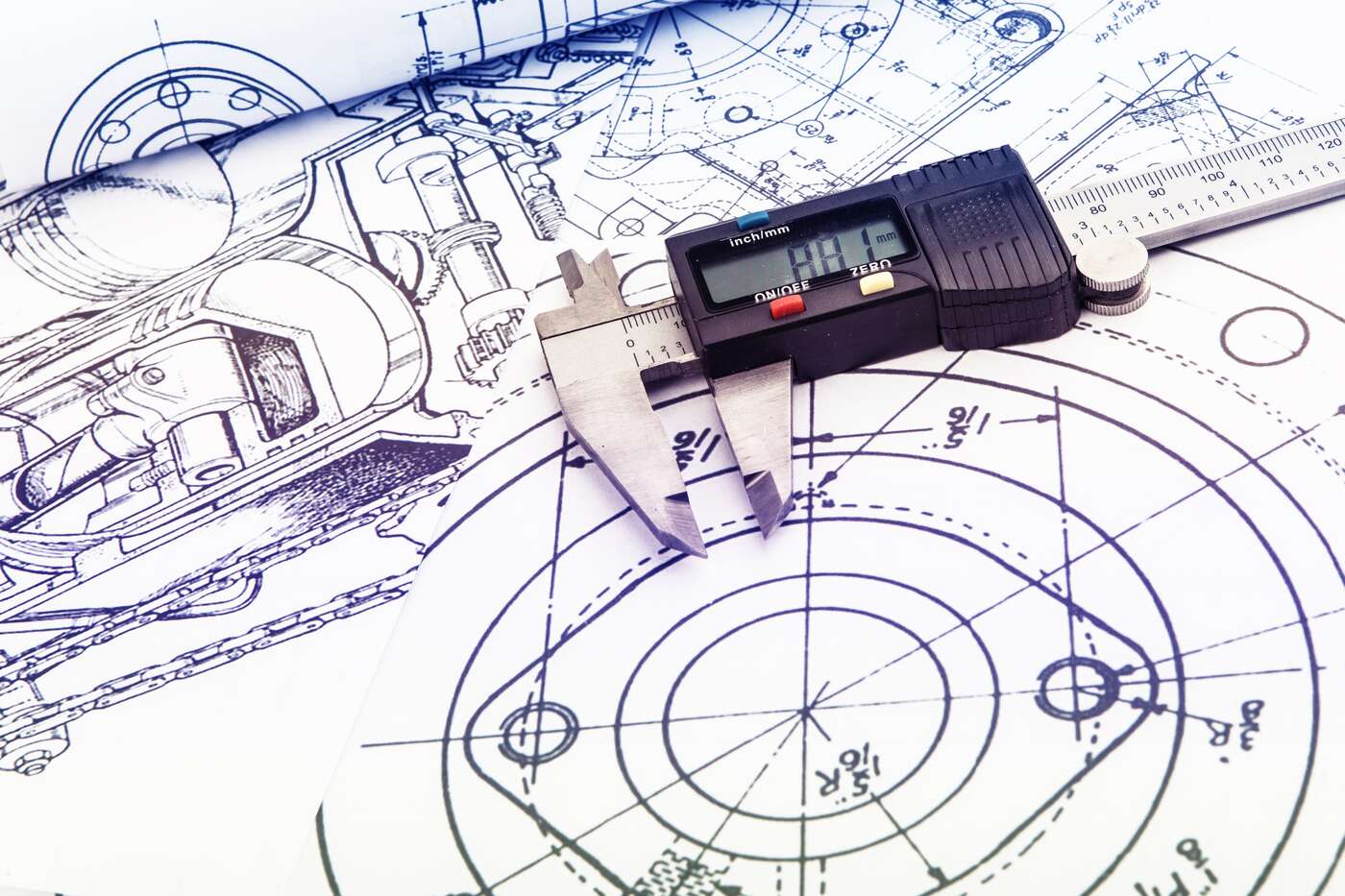 measurement-and-inspection-image Part plans and measuring