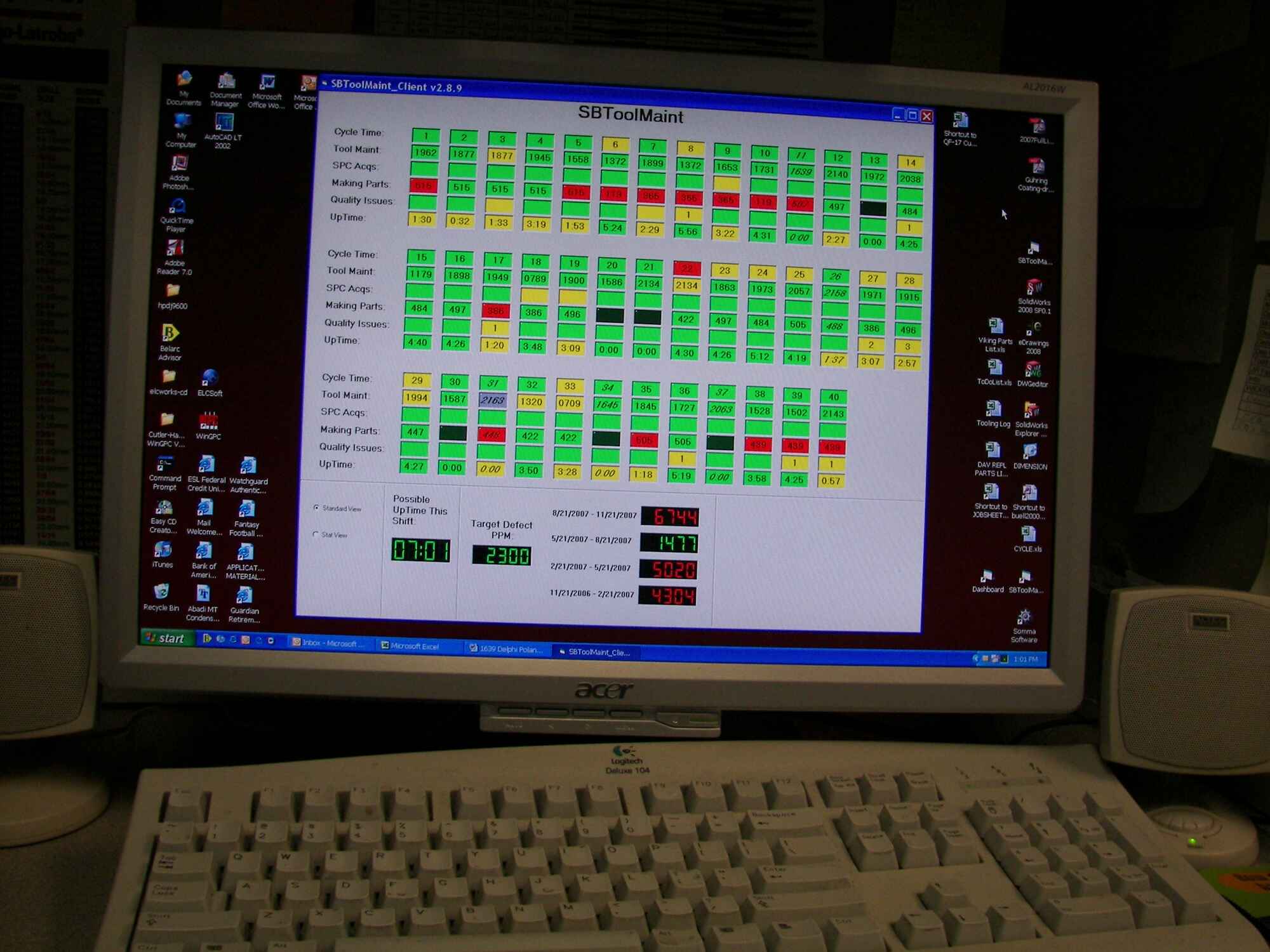 2001 - sensi buell Buell's short part detection system (sensi-Buell) expands software